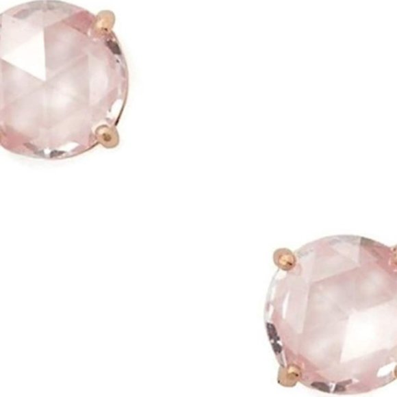 Kate Spade Pink Stone Stud Earrings - Picture 3 of 3